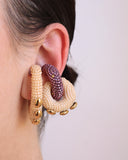 ORA SMALL EARCUFF THE PURPLES