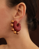SOLITO PEARLED HOOPS
