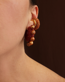 SOLITO PEARLED HOOPS