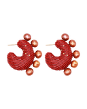 SOLITO PEARLED HOOPS