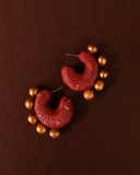 SOLITO PEARLED HOOPS